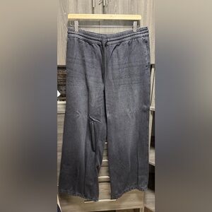 H&M Charcoal denim joggers